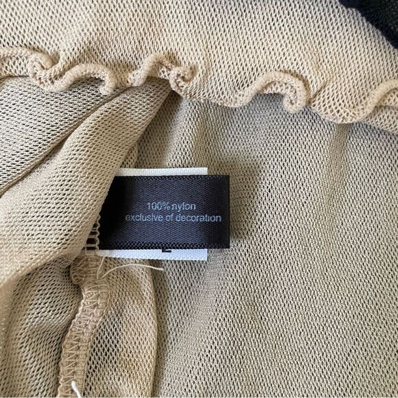 The Limited Mesh Sequin Y2K Babydoll Cami Tank Top Black small whimsygoth fairy - Picture 6 of 7